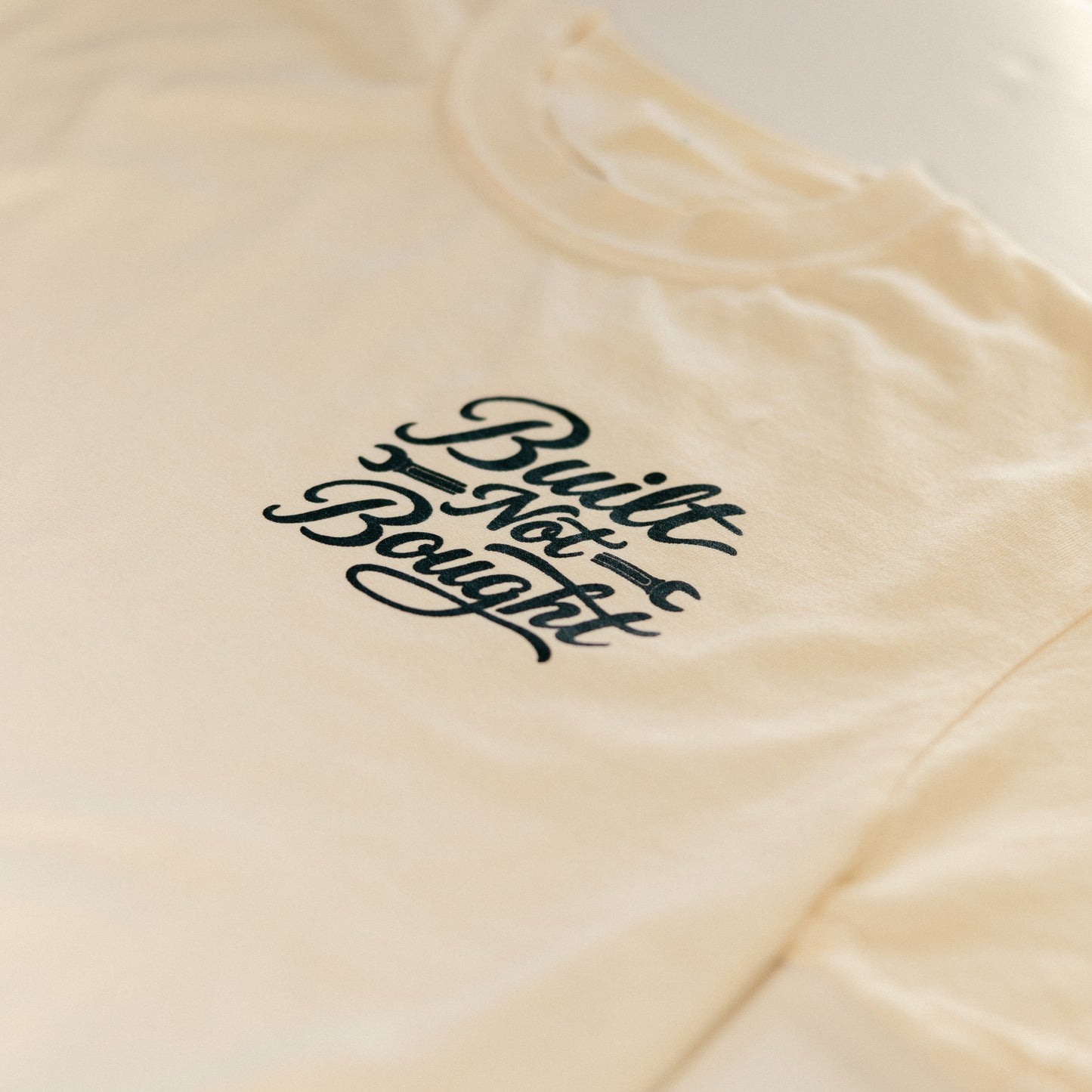 Built Not Bought — Minimal Tee