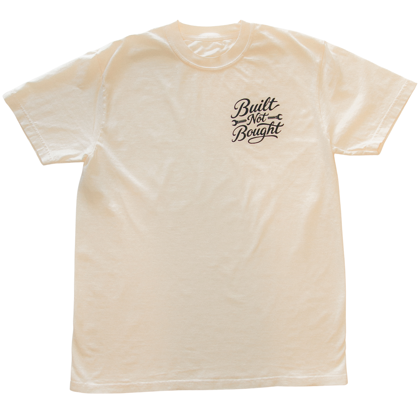Built Not Bought — Minimal Tee