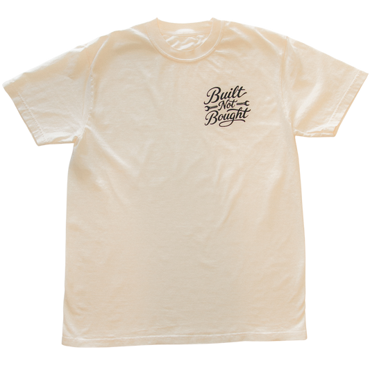 Built Not Bought — Minimal Tee